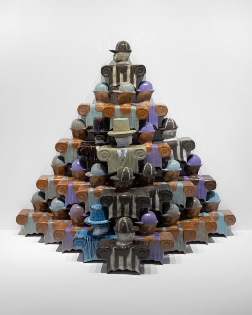 Derek Fordjour

Scheme (Study)

2023

Mixed media

21 x 21 x 12 inches

53.3 x 53.3 x 30.5 cm

(DF 23/041)