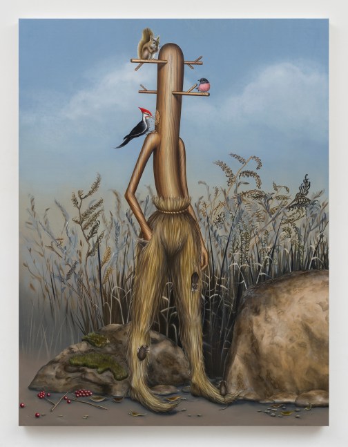 Emily Mae Smith

Habitat

2022

Oil on linen

67 x 51 inches

170.2 x 129.5 cm