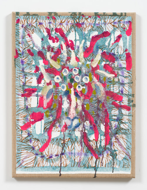 Charline von Heyl

Paradoxical Lamb #26

2022

Oil and acrylic on burlap

24 x 18 inches

61 x 45.7 cm

(CvH 23/039)