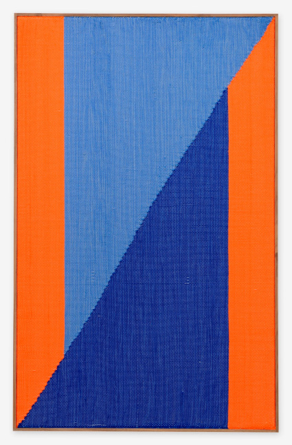 BRENT WADDEN
Untitled
2019
Hand woven fibers, wool, cotton and acrylic on canvas in the artist&amp;#39;s frame
45 by 28 in.&amp;nbsp; 114 by 70 cm.
MI&amp;amp;N 16144