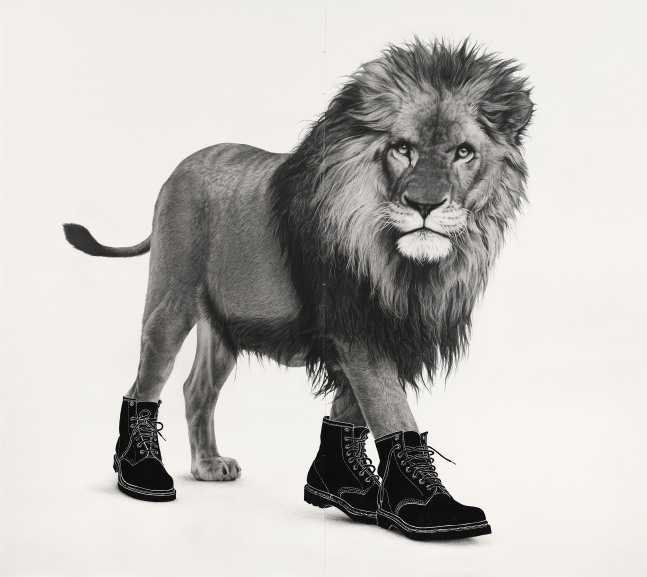 KARL HAENDEL
Lion 7
2020
Pencil and ink on paper
80 by 89 1/2 in.&amp;nbsp; 203.2 by 227.3 cm.
MI&amp;amp;N 16473