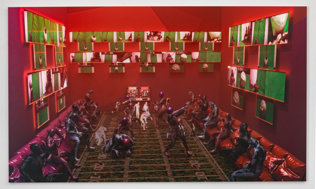 JACOLBY SATTERWHITE
Winner Room
2019
UV pigment on aluminum, edition&amp;nbsp;of 2&amp;nbsp;plus 1&amp;nbsp;AP
47 by 80 in.&amp;nbsp; 119.4 by 203.2 cm.
MI&amp;amp;N 16114