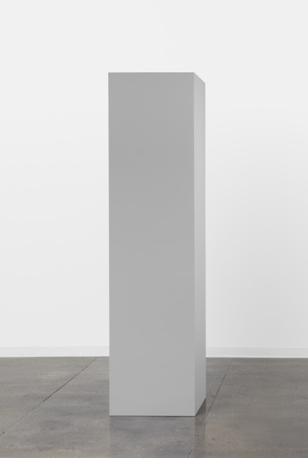 Robert Morris

Column, 1961/2017

Painted plywood

96 &amp;times; 24 &amp;times; 24 inches (243.8 &amp;times; 61 &amp;times; 61 cm)

Courtesy of Castelli Gallery

&amp;copy; 2023 The Estate of Robert Morris /
Artists Rights Society (ARS), New York
