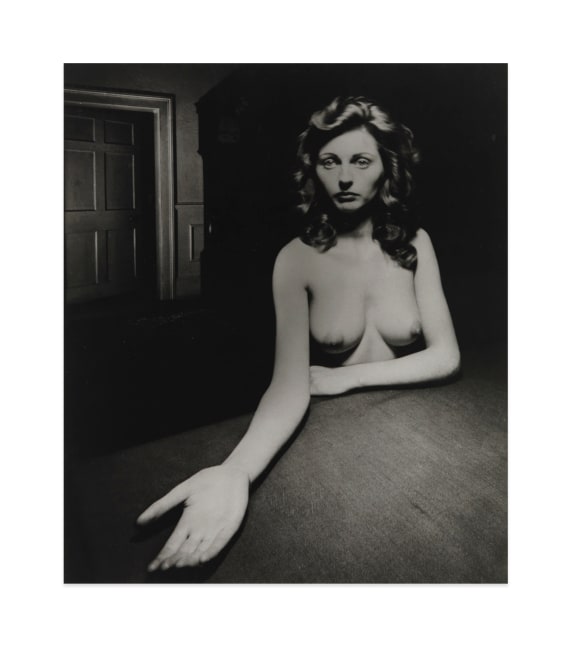 Nude, Micheldever, Hampshire, November 1948

gelatin silver print mounted on museum board

image: 13 3/8 x 11 3/8 in. / 34&amp;nbsp;x 28.9 cm

sheet: 13 3/8 x 11 3/8 in. / 34&amp;nbsp;x 28.9 cm

mount: 20 x 16 in. / 50.8 x 40.6 cm

recto: signed, lower right