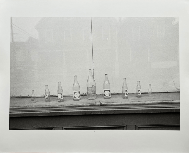 Bottles, Wilkes-Barre, Pennsylvania, 1977

gelatin silver print

16 x 20 in.