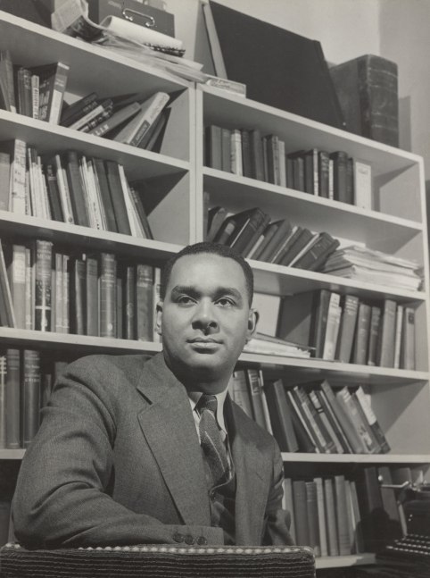 Gordon Parks,&amp;nbsp;Richard Wright, New York, New York, 1943.