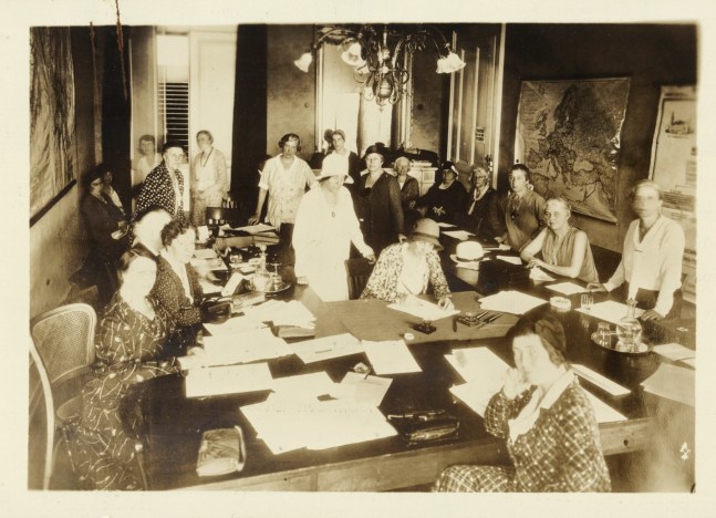 Women&amp;#39;s Consultative Committee at League of Nations, ca. 1931 (Courtesy Library of Congress)