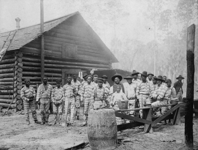 A southern chain gang, 1898 (Courtesy Library of Congress)