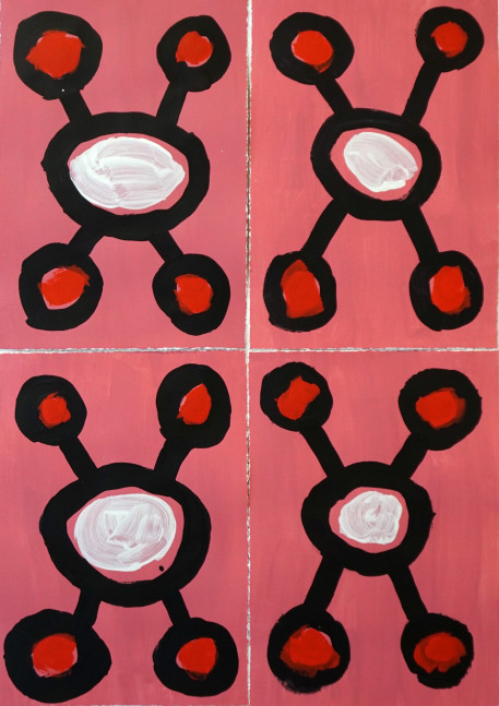 Mohamed Ahmed Ibrahim

Flowers from Above&amp;nbsp;(2020) (set of 4)

Acrylic on paper

16.5 x 12&amp;nbsp;in. each

&amp;nbsp;