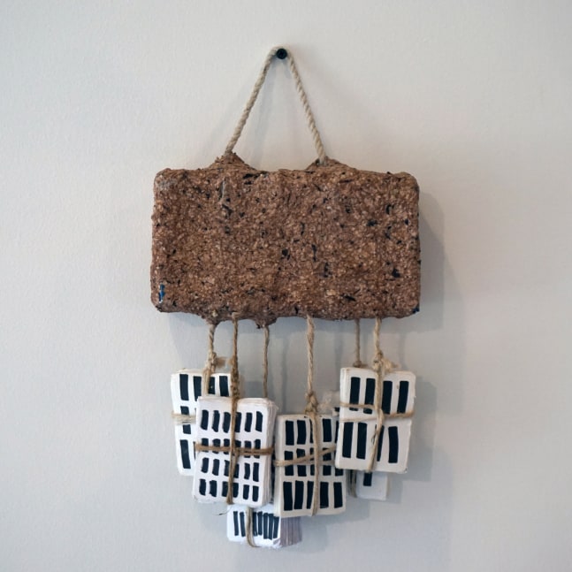 Mohamed Ahmed Ibrahim

Hanging Objects 9&amp;nbsp;(2020)

Paper mache and cardboard

12 x 8&amp;nbsp;in.&amp;nbsp;

&amp;nbsp;