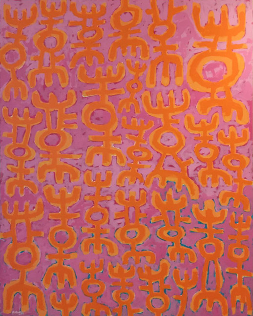 Mohamed Ahmed Ibrahim

Untitled 3&amp;nbsp;(2019)

Acrylic on canvas

78 x 59&amp;nbsp;in.&amp;nbsp;

$25,000