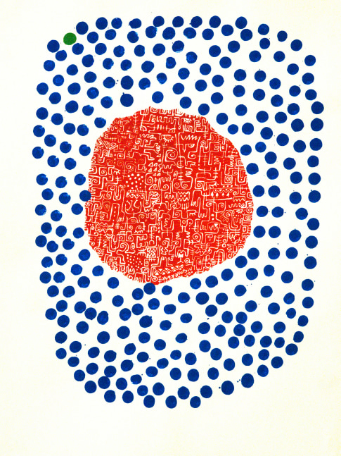 Victor Ekpuk

Found Green (2018)

Ink on paper

22 x 18 in.

$6,000