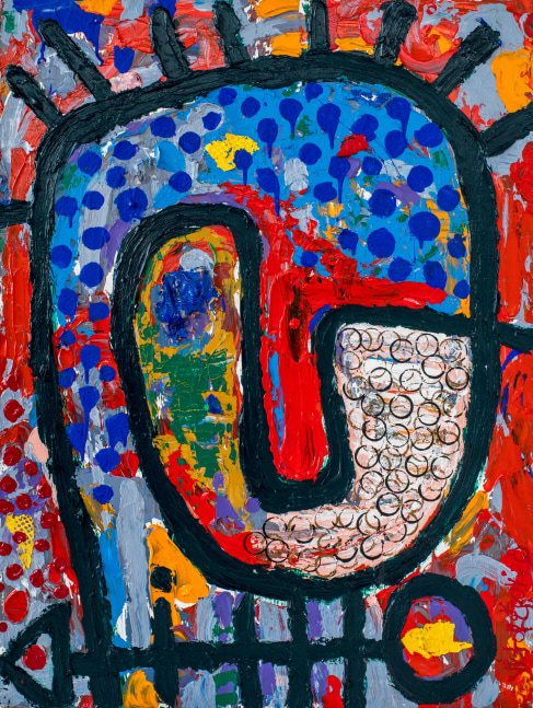 Victor Ekpuk

Fish for Lunch (2020)

Acrylic on wood

48 x 26 in.

$25,000