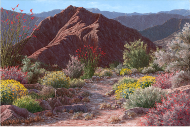 Desert Valley Pathway,&amp;nbsp;2017
Oil on canvas
48 x 72 inches

SOLD