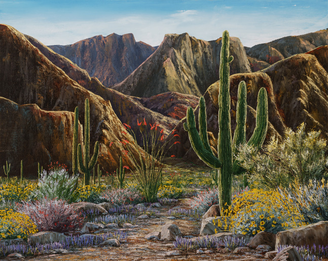 Arizona Surprise, 2023
Oil on canvas
24 x 30 inches

AVAILABLE