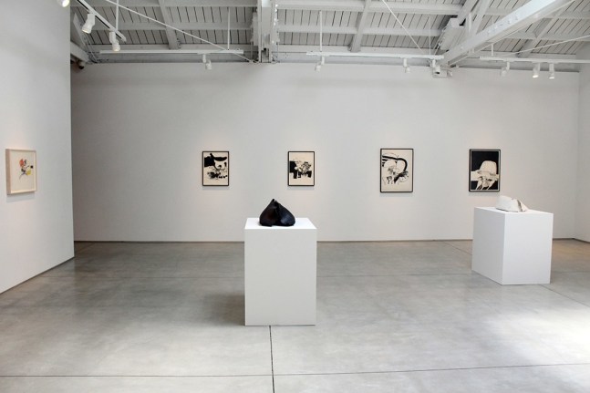 Hannah Wilke Drawings and Sculptures​, installation view
