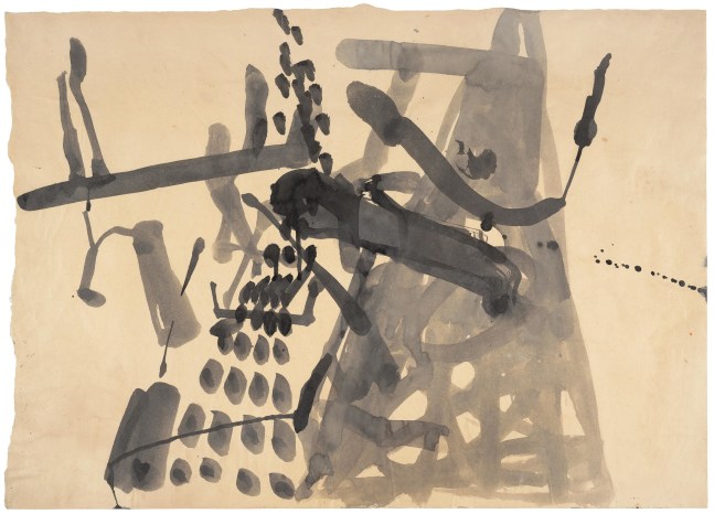 Jay DeFeo  Untitled (Study of Cave Painting), 1951-52