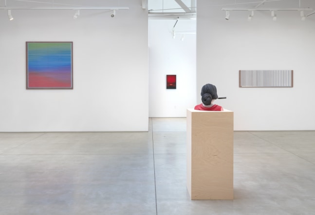 Installation view of Kevin Reinhardt's New Work​​​​​​​, 2022