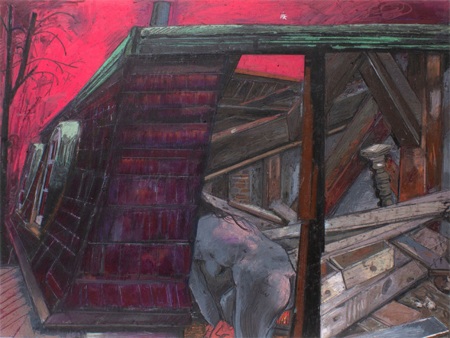 Inside Outside Space with Degas Girl, 2022