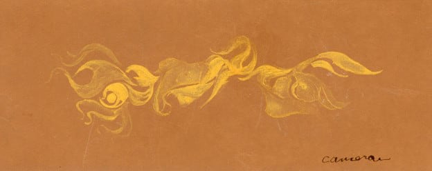 Sea Ghost, n.d.

Watercolor on colore dpaper

2 x 5 inches