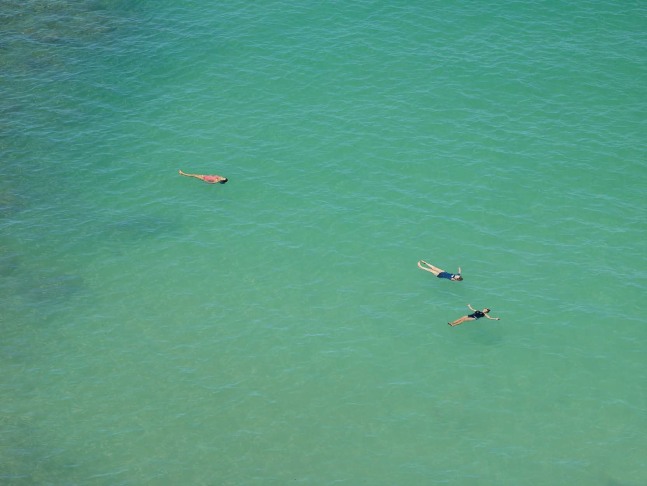 A photograph from Richard Misrach's On the Beach series titled Untitled (July 20, 2013 2:38 pm), 2013
