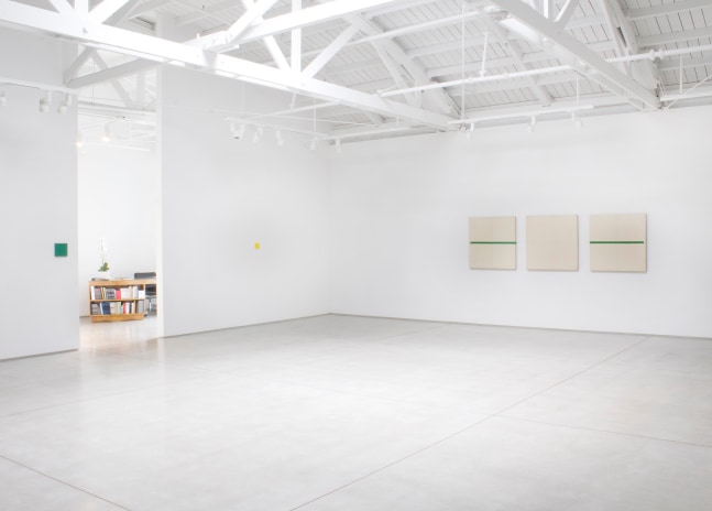 Robert Barry Paintings and Works on Paper from the 1960s​, installation view