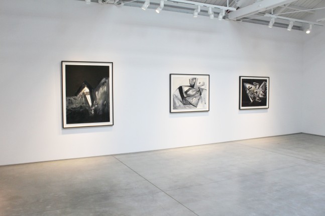 Jay DeFeo Paintings on Paper 1986 - 1987​, installation view