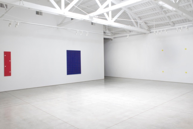 Robert Barry Paintings and Works on Paper from the 1960s​, installation view