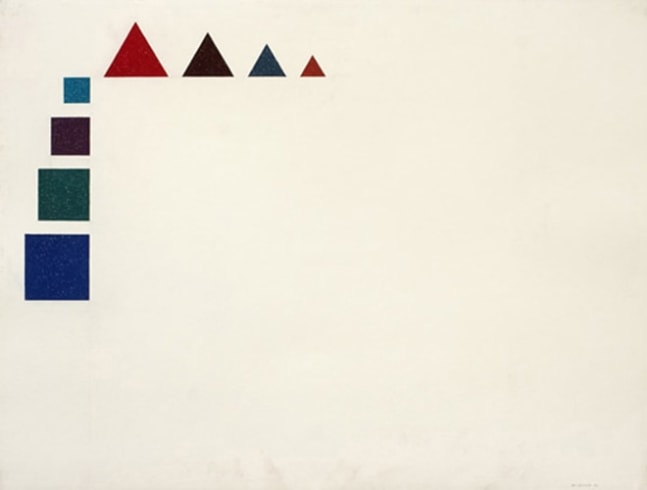 Triangular and Square (Reverse), 1975