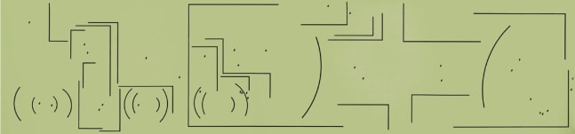 Image of 'Including; Excluding #II Centerpoints: partially separated; partially exchaged (according to area)', 1975