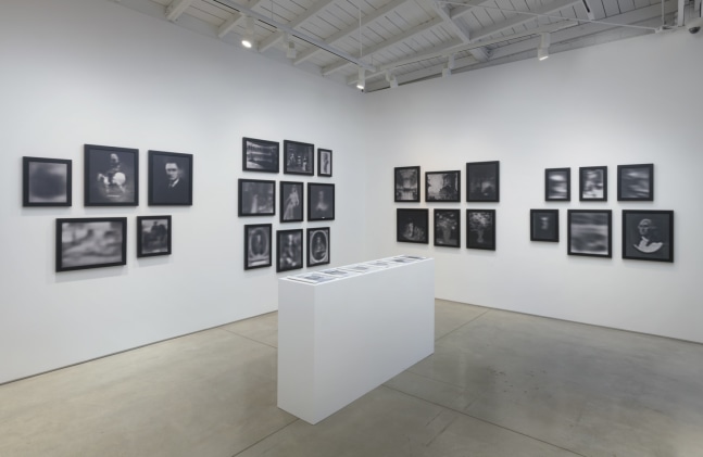 Allan McCollum's Traces, installation view