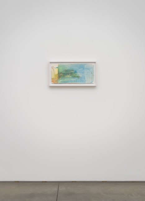 Installation view of Frank Bowling: Works on Paper, 2020 - 2023