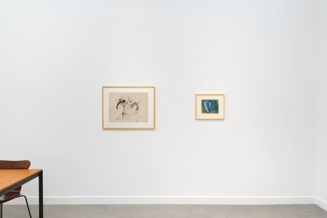 Installation view of works by Cameron, curated by Michelle Uckotter, installed alongside her solo exhibition Moviestar, 2025