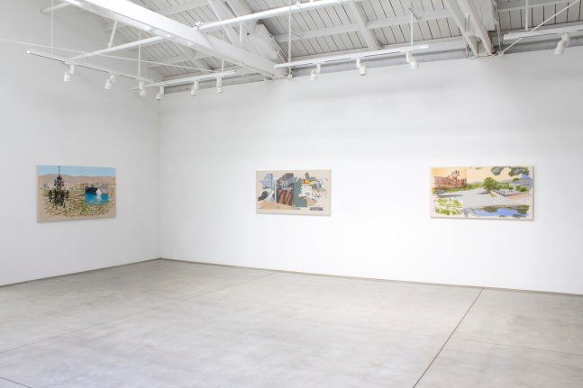Installation view of Time and Place​​​​​​​, 2021