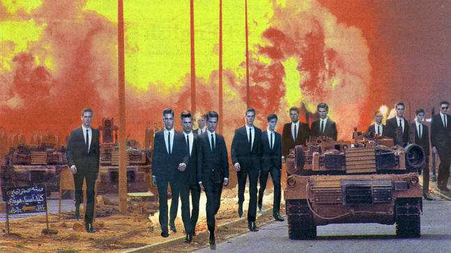 Martha Rosler  Invasion, from the series &quot;House Beautiful: Bringing the War Home, New Series&quot;, 2008