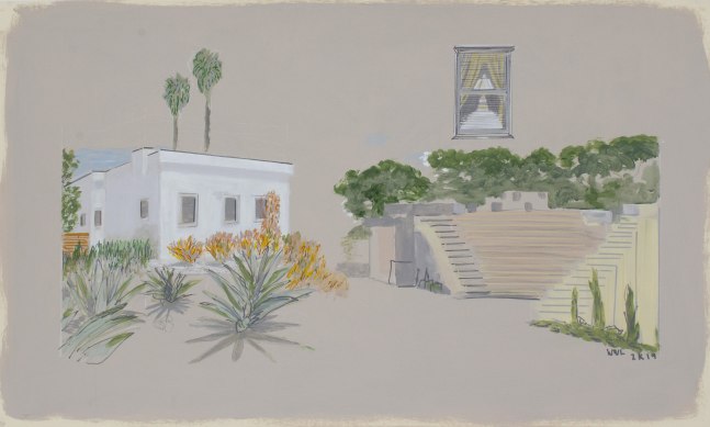William Leavitt, Suburbascape3, 2019