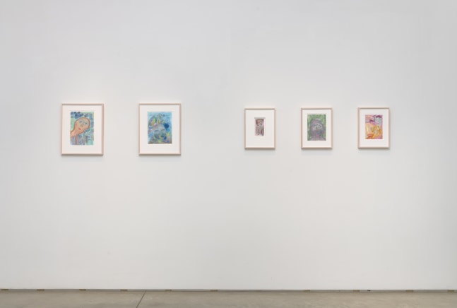 Installation view of Vaginal Davis' solo exhibition Macha Family Romance​​​​​​​, 2023