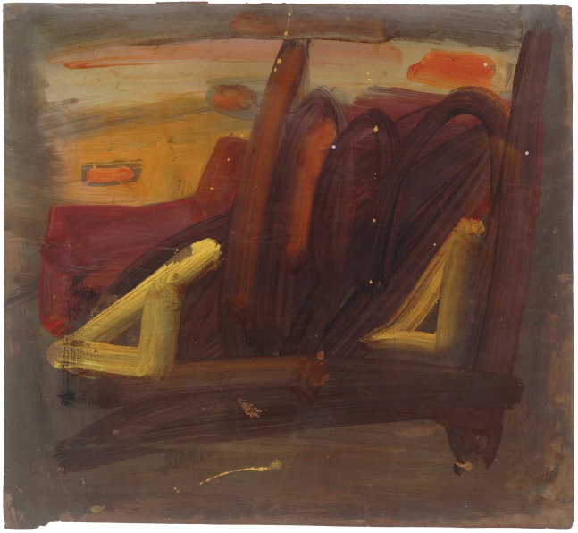 Jay DeFeo  Untitled (Florence), 1952