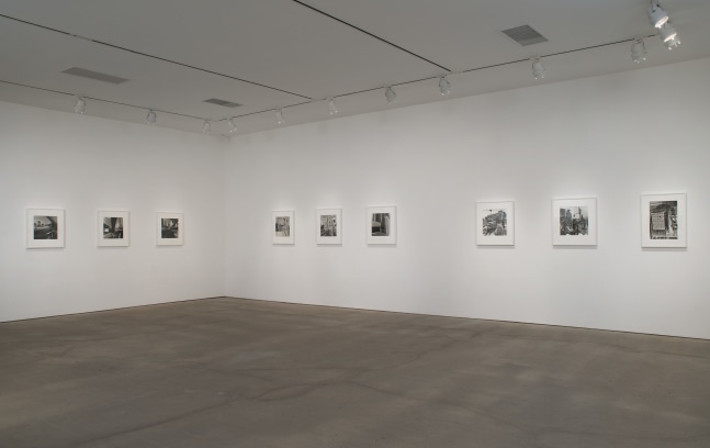Pictures from Los Angeles 1965-2011​, installation view.