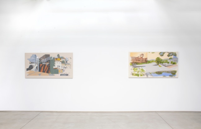 Installation view of Time and Place​​​​​​​, 2021