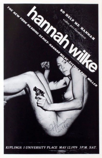 Hannah Wilke  So Help Me Hannah, 1979