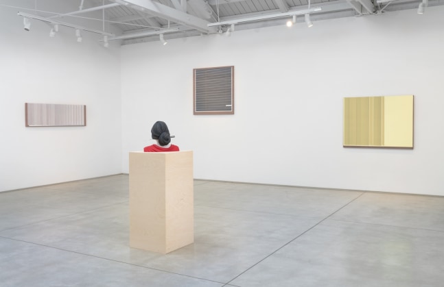 Installation view of Kevin Reinhardt's New Work​​​​​​​, 2022
