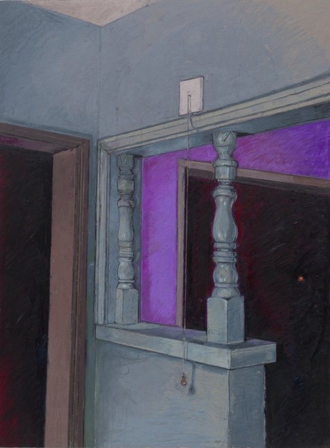 Two Balusters and Light Switch, 2022
