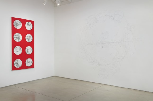 Installation image of 'Matt Mullican: Things Change in Heaven', 2021