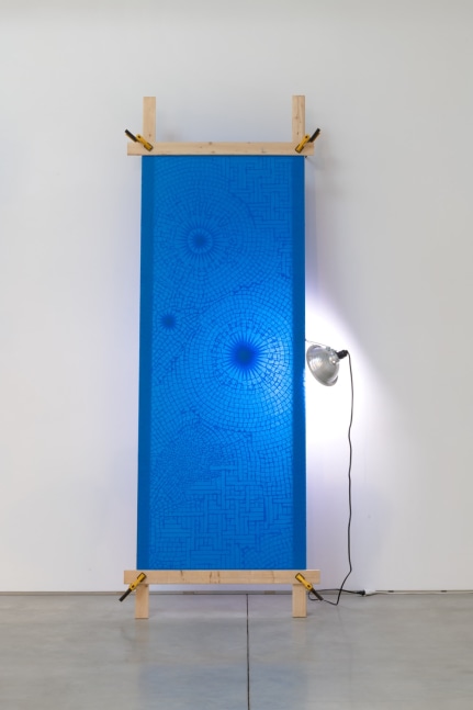 Laying Between Greenand Violet #5, 2015