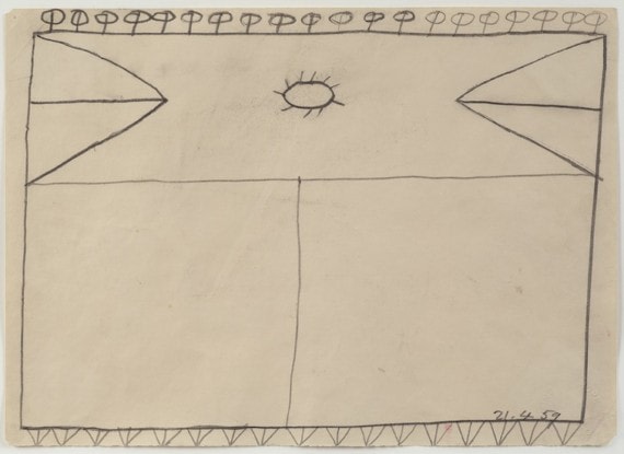 Drawing 21.4.59, 1959