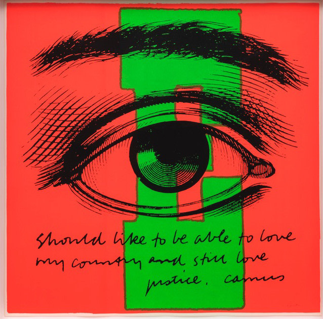 Corita Kent  E eye love, 1968