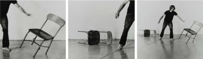 Throwing Down Chairs, 1972/1999