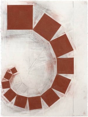 An artwork from the show 'Mel Bochner &amp; Alfred Jensen  Hommage to Pythagoras', September 9 - October 17, 2006