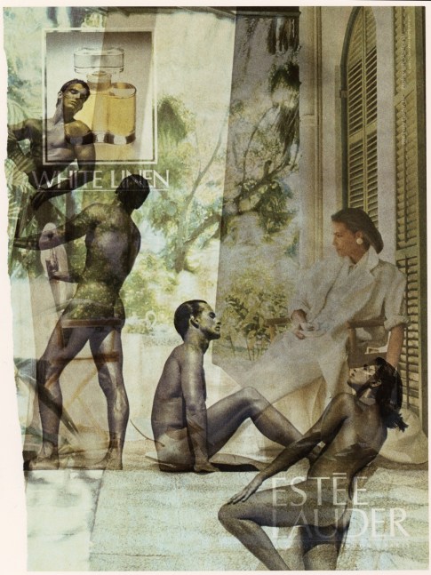 PP Estee Lauder, 1988  Dye bleach print from photogram  14 x 11 Inches